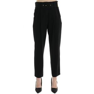PANTALONE CON CINTURA NERO